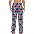 thumbnail image 3 of Xecao Hawaii Palms Men's Straight Lounge Pajama Pants: The Ultimate in Comfortable Sleepwear, 3 of 9