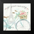 thumbnail image 2 of June, Dina 12x12 Black Modern Framed Museum Art Print Titled - Boho Ride II, 2 of 5