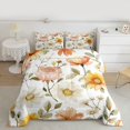 thumbnail image 2 of Manfei Vintage Flowers Bedding Comforter Set 2pcs for Children Teens Adults,Chic Floral Blossoms Twin Comforter Sets Microfiber,Spring Garden Breathable Bedding Set,Microfiber Bedroom Decor, 2 of 8