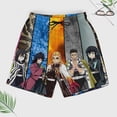 thumbnail image 3 of Demon Slayer Mens Swim Trunks with Compression Liner Board Shorts Quick Dry Swim Shorts Bathing Suits S, 3 of 8