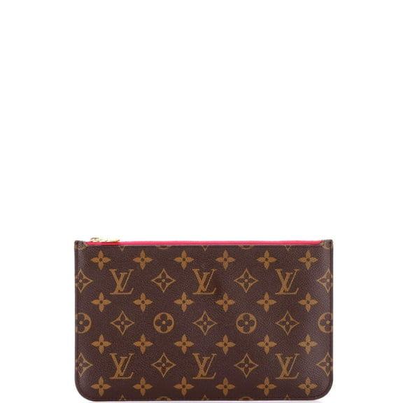Pre-Owned Neverfull Pochette Monogram Canvas Large By Rebag