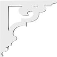 thumbnail image 3 of 5/8"W X 6"D X 6"H Preston Architectural Grade PVC Bracket, 3 of 4