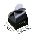 thumbnail image 2 of Efavormart Black Amor Favor Box for Candy Treat Gift Wrap Box Party Favor Boxes for Bridal Shower Anniverary Wedding -100pc, 2 of 4