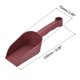 thumbnail image 2 of Plástico Jardín Pala 230x75mm Planta Suelo Plantar Excavar Mano Paletas Hogar Jardinería Herramienta para Flor Tierra Trasplantar, Desmalezar, Mover, Excavar, Borgoña 2 Paquetes Unique Bargains palas, 2 of 5