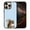Brown Gray Squirrel, variant on WIRESTER Shockproof Soft Rubber Cover Case for Apple iPhone 16 Pro Max 6.9" 2024, Animal Merle Aussie Australian Shepherd Dog On Aero Blue Background