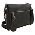thumbnail image 2 of Vagarant Traveler 12.5" Cowhide Leather Messenger Shoulder Bag LM04.DB, 2 of 3