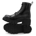 thumbnail image 2 of Bota Casual Salamandra con agujetas negro para mujer, 2 of 5