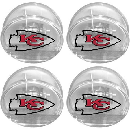 Chip Clip Set - NFL Kansas City Chiefs Magnetic Chip Clip Set, 4pk