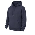 thumbnail image 6 of Men Solid Pullover Hoodie Basic Plain Hooded Sweatshirt with Drawstring Hood & Front Kangaroo Pocket 4XL, 6 of 6