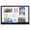 Gray Black, variant on Bulletin Board, 15.75 x 23.62 inches Felt Board - Decorative Pin Board, Cork Board Alternative for Wall, Self-Adhesive Vision Board Prayer Board(Gray Black)