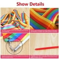 thumbnail image 5 of 2M/4M Colorful Gym Ribbon Dance Ribbon Rhythmic Art Gymnastic Ballet Streamer Twirling Rod Stick For GYM Training, 5 of 7