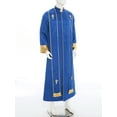 thumbnail image 3 of iiniim Homme Moine Médiéval Renaissance Prêtre Longue Robe Église Culte Halloween Fête Cosplay Costume Bleu Royal P, 3 of 7