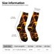 thumbnail image 2 of Balery Orange Lightning Calcetas Largas con Estampado para Hombre y Mujer – Suaves y Transpirables, Talla Única (US 5-11), 2 of 6