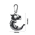 thumbnail image 2 of Kyusrd Outdoor Camping Iron Dragons Hook Portable originality Metal Mosquito Incense Rack Multi Purpose Storage Buckle, 2 of 6