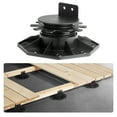 thumbnail image 1 of VEVOR 12 Pcs Adjustable Deck Support Pedestal Deck Foundation Base Rising 1.18-2.36 in, 1 of 9