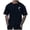 Black, variant on Black T Shirts Men Medium Short Sleeve Big and Tall Summer Vacation Tops Comfy Solid Color Round Neck Casual Beach Basic Tee