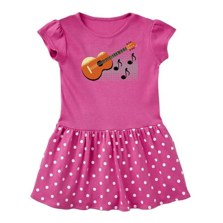 

Inktastic Guitar Player Music Gift Gift Baby Girl Dress