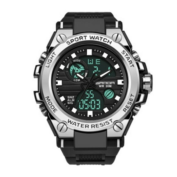 EGNMCR Night Light Outdoor Sports Display Electronic Watch for Man Electronic watch