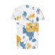 thumbnail image 5 of Fiudx Ofertas Relámpago Top Estampado con Cuello Redondo y Manga Corta Informal para Mujer a La Moda, 5 of 5