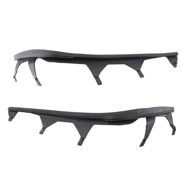Graflsoa Durable Black Plastic Headlight Cover Strips for BMW 3 Series E46 Sedan 2002-2005, Easy Installation, Waterproof & Anti-Rust Design