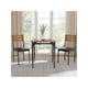 thumbnail image 2 of Compact 2-seater dining set spiral leg mesa & sillas para cozy kitchens & apartments, 2 of 6