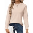 thumbnail image 2 of Waffle Knit Shirts for Women XL, 2 of 8