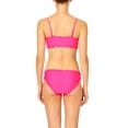 thumbnail image 5 of No Boundaries Junior's Lettuce Edge Bikini Swim Top, 5 of 6