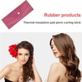 thumbnail image 3 of Pack de 10 Bigoudis en Caoutchouc de Service de Longue Date Assortis Couleurs de Service de Longue Date Coiffure Isolation Thermique Auto Tenant Rouleaux de Conception Unique, 3 of 9