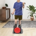 thumbnail image 4 of 1 PCS 42*34.5*32cm/16.54*13.58*12.6in Multi-Function Stepper with Seat, Stepper for Home, Mini Sport Stepper, Max. Load Capacity: 150kg/ 330.69 lbs, 4 of 11