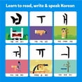 thumbnail image 4 of Tarjetas didácticas del alfabeto coreano Hangul del Dr. Moku con mnemotécnicos Dr. Moku Dr. Moku, 4 of 6