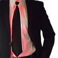 thumbnail image 1 of Corbata Brillante el Wire Neon LED Fiesta de Luces Halloween Navidad DecoracióN Iluminada DJ Bar Club Ropa de Escenario, 1 of 5