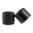 thumbnail image 2 of Uxcell 1.5''Screw Thread Protectors Rubber Vinyl End Caps Rubber Black 10pcs, 2 of 6