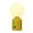 Yellow, variant on Yihuala Modern Bedroom Table Light Ball Shape Bedroom Reading Lamp for And Home Decoration Stepless Dimming Night Light