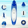 thumbnail image 5 of Spaco 10 Feet Inflatable Stand Up Paddle Surfboard with Bag, Wide Stable Design, Non-Slip Comfort Deck for Youth & Adults, 5 of 7