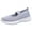 Gray, variant on asdoklhq Womens Casual Shoes,Women's Casual Breathable Wedges Slip On Walking Sneakers Loafers Shoes