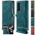 thumbnail image 2 of For Samsung Galxy Z Fold4 5G Cover Shockproof Luxury Stylish Leather Magnetic Protect Case，Card Slots Flip Case Cover, 2 of 5