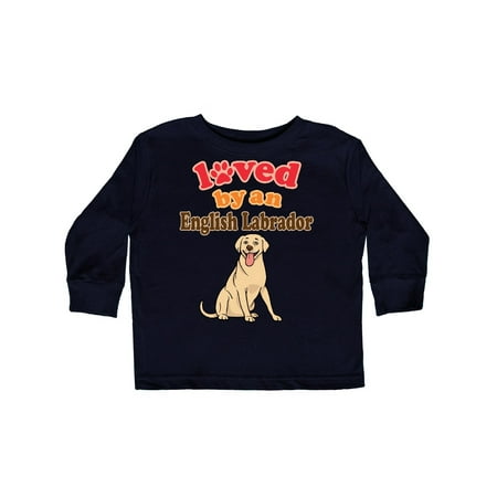 

Inktastic English Labrador Dog Gift Gift Toddler Boy or Toddler Girl Long Sleeve T-Shirt