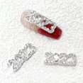 thumbnail image 3 of dianhelloya Nail Art Supplies Nail Rhinestones Shining Easy Paste Non-falling Three-dimensional DIY Sparkling 2023 Glitter Faux Diamond Nail Charm Nail Supplies, 3 of 7