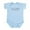 Sky Blue, variant on CafePress - English And Hebrew Infant Bodysuit - Baby Light Bodysuit, Size Newborn - 24 Months