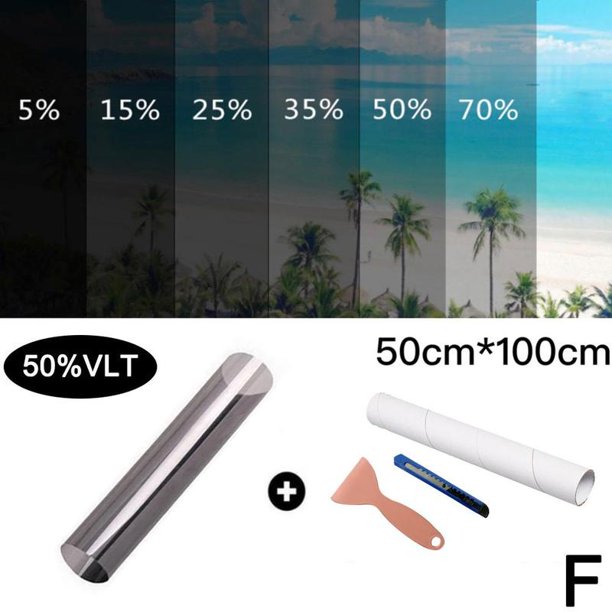 calor uv rechazo de la ventana del coche tinte de la película negro privacidad anti deslumbrante transparente de la ventana del vehículo película j3u3