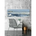thumbnail image 4 of "Ultimate Blue Waves" Painting Print on Wrapped Canvas, 4 of 7