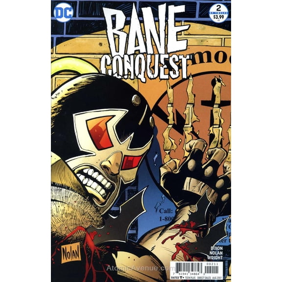 Bane Conquest #2 VF ; DC Comic Book