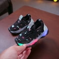 thumbnail image 4 of AnuirheiH Children&nbsp;Kid Baby Girls Butterfly Crystal Led Luminous Sport Run Sneakers Shoes Sale on Clearance, 4 of 9