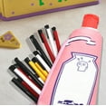 thumbnail image 6 of YiJuHui 4pcs Cute Toothpaste-Shaped Pencil Case with Built-in Sharpener, Large Capacity Pen Pouch for Office & Daily Use, 6 of 6