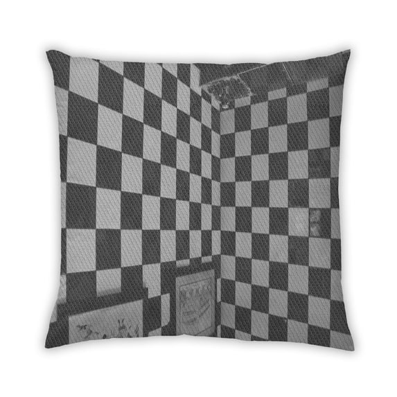 Ahgly Company Outdoor Square Contemporary Throw Pillow, 18 inch by 18 inch