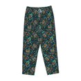 thumbnail image 4 of Daiia Owl Doodle Women's Sleep Pant with Pockets and Drawstring,Pajama Pants-X-Large, 4 of 9