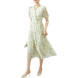 helmut lang green dress Grace Olive Green Midi Dress