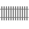 thumbnail image 5 of vidaXL Picket Fence Garden Fence Panel Outdoor Edging Border Fence Panel WPC, 5 of 34