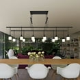 thumbnail image 3 of Sonneman S1G48K-JR180606-RP06 Suspenders Led 2-Tier Tandem Linear Pendant - Black, 3 of 7