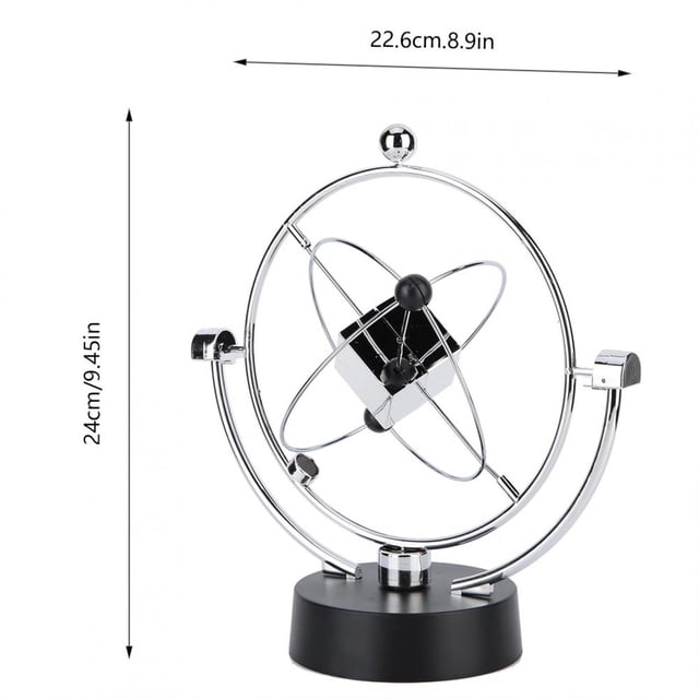 Columpio Magnético Orbital Cinético, decoración de escritorio, Péndulo de Newton, Diseño Elegante Para Oficinas y Hábitaciones Temias del Espacio Exterior